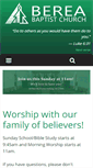 Mobile Screenshot of berea-baptist.org